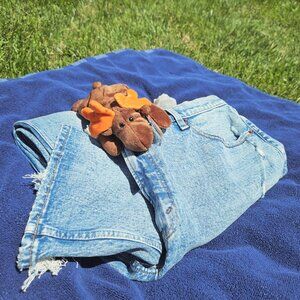 Abercrombie and Fitch 90s High Rise Acid Wash Skinny Jeans